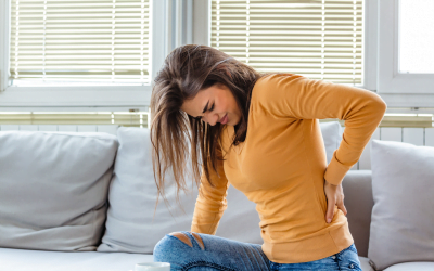 Use your hip joints to avoid back pain